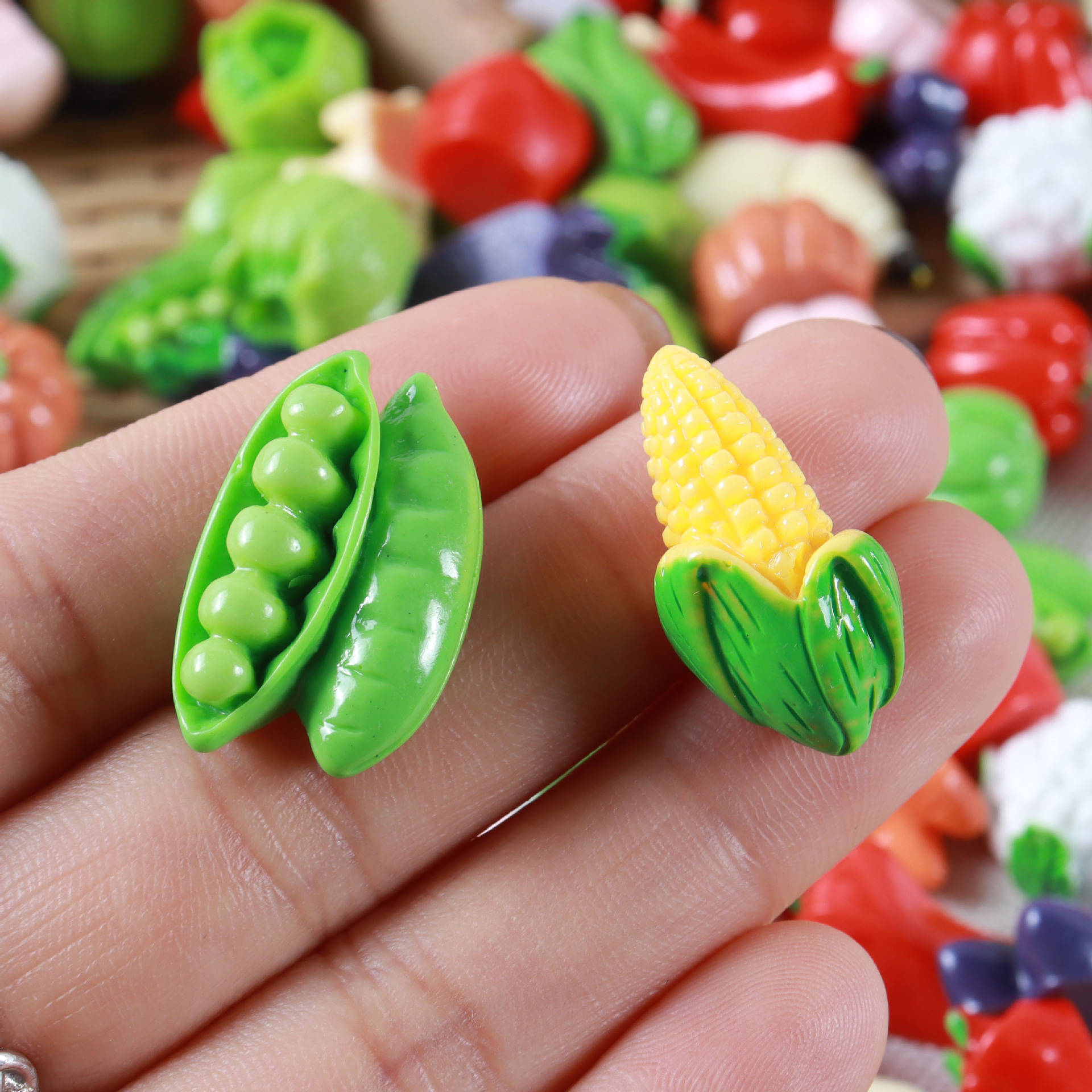 Bulk All-Match Mini Food Play Charms Wholesale Universal Food Mini Decor for Handmade DIY Projects