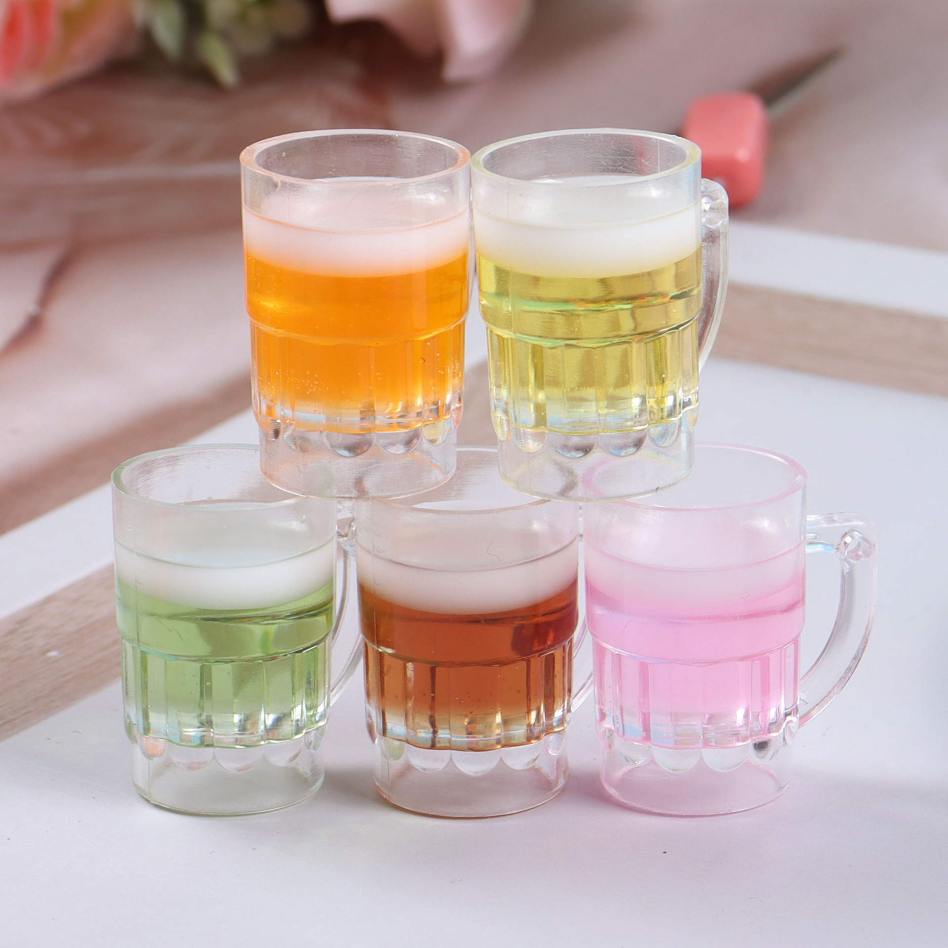 Bulk Standard Size Mini Food Play Charms Wholesale General Purpose DIY Decor Embellishments
