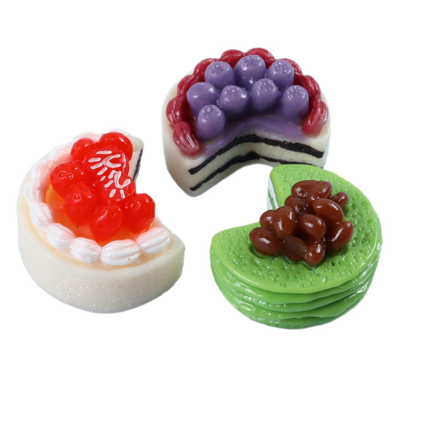 Wholesale Classic Simulation Mini Food Toy Charms Bulk Universal Miniature Parts for Hobby DIY Crafts