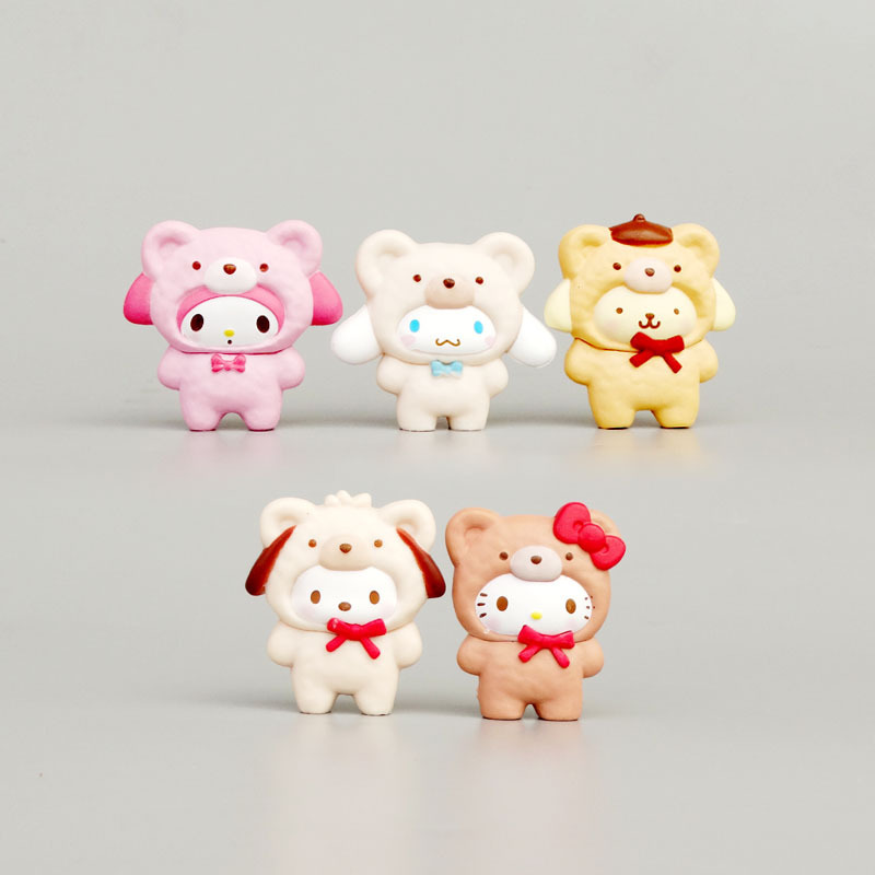 Multi-Purpose Miniature Collectible Figures Bulk Universal Small Models for Handmade DIY Ornaments