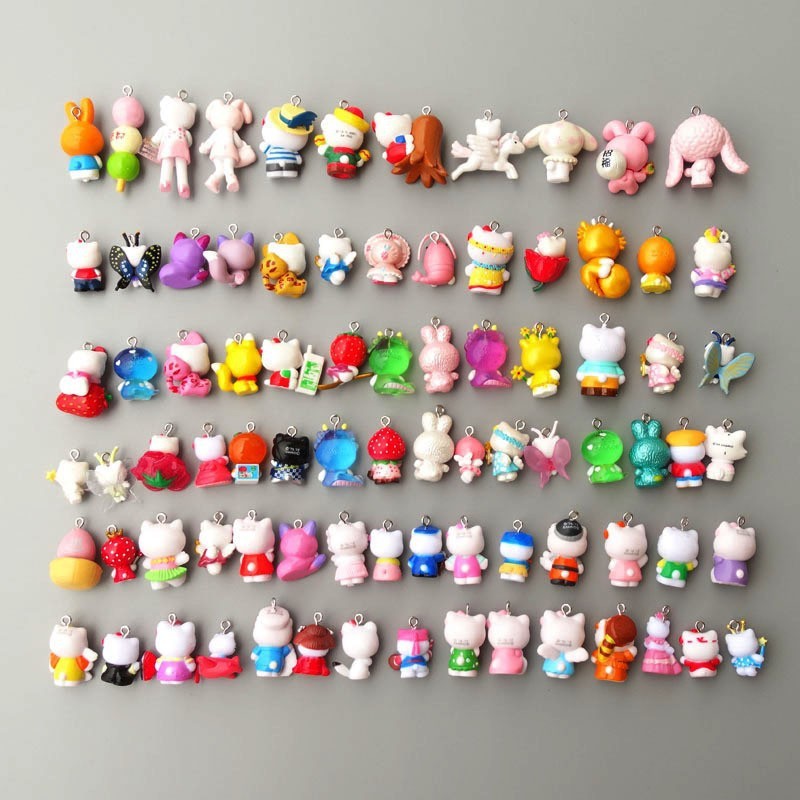 Bulk Neutral Mixed Mini Doll Figure Displays Wholesale Versatile DIY Handmade Embellishment Parts