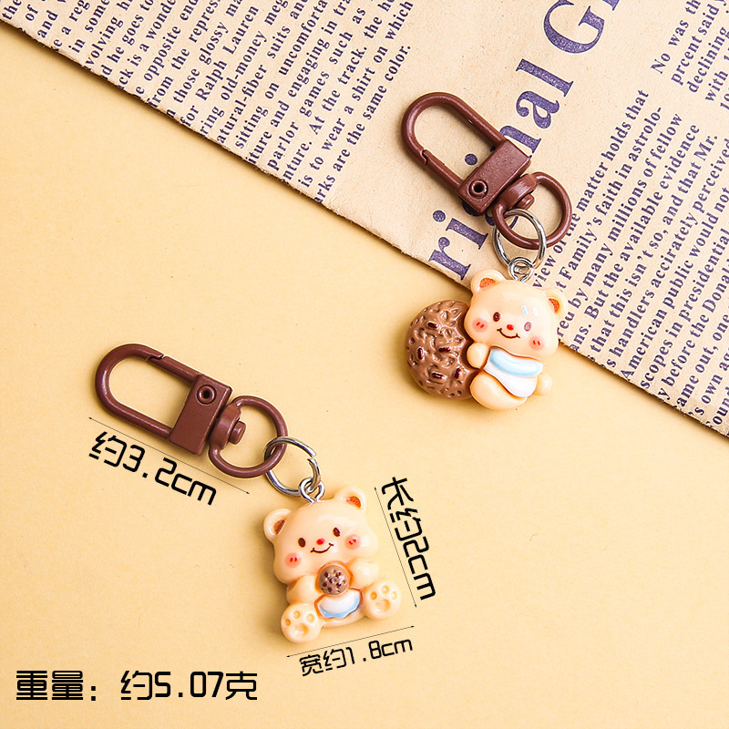 Waterproof Fadeless DIY Hanging Keychain Pendants Bulk Wholesale Daily Craft Parts