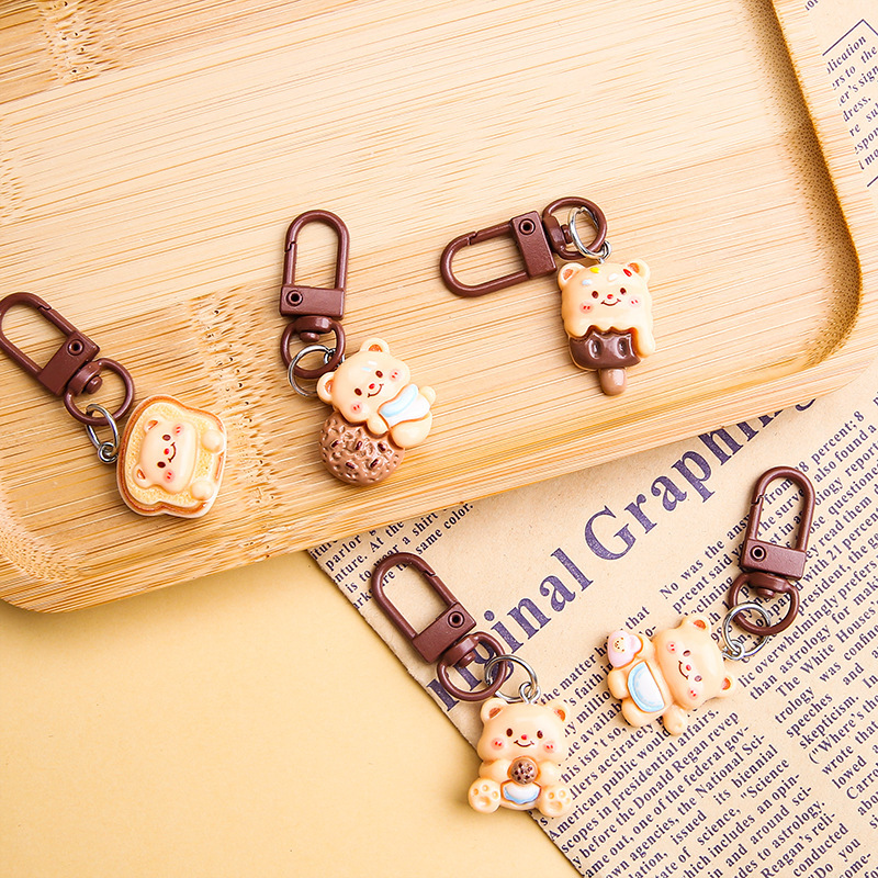 Waterproof Fadeless DIY Hanging Keychain Pendants Bulk Wholesale Daily Craft Parts