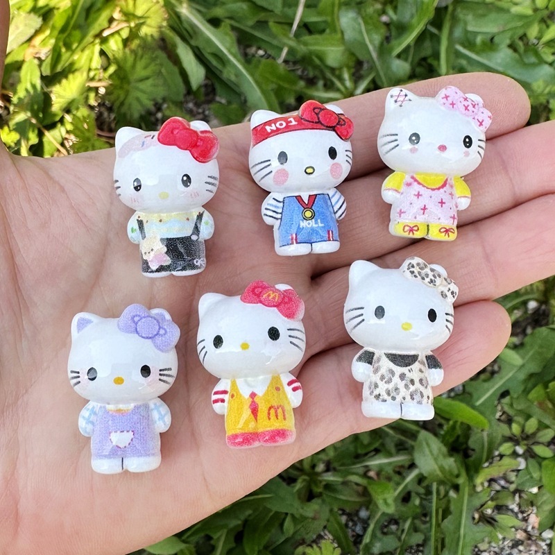 Wholesale Hobby Vertical Hole Cartoon Resin Beads Bulk Affordable DIY Jewelry Stringing Supplies