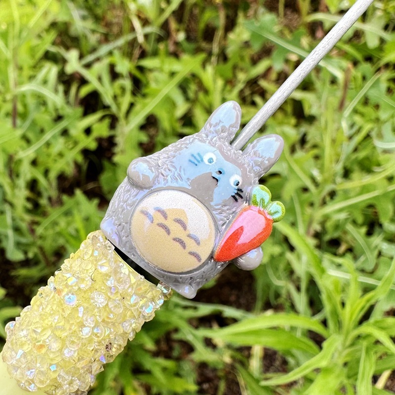 Wholesale Waterproof Vertical Hole Cartoon Resin Beads Bulk Outdoor Car Hanging DIY Beads