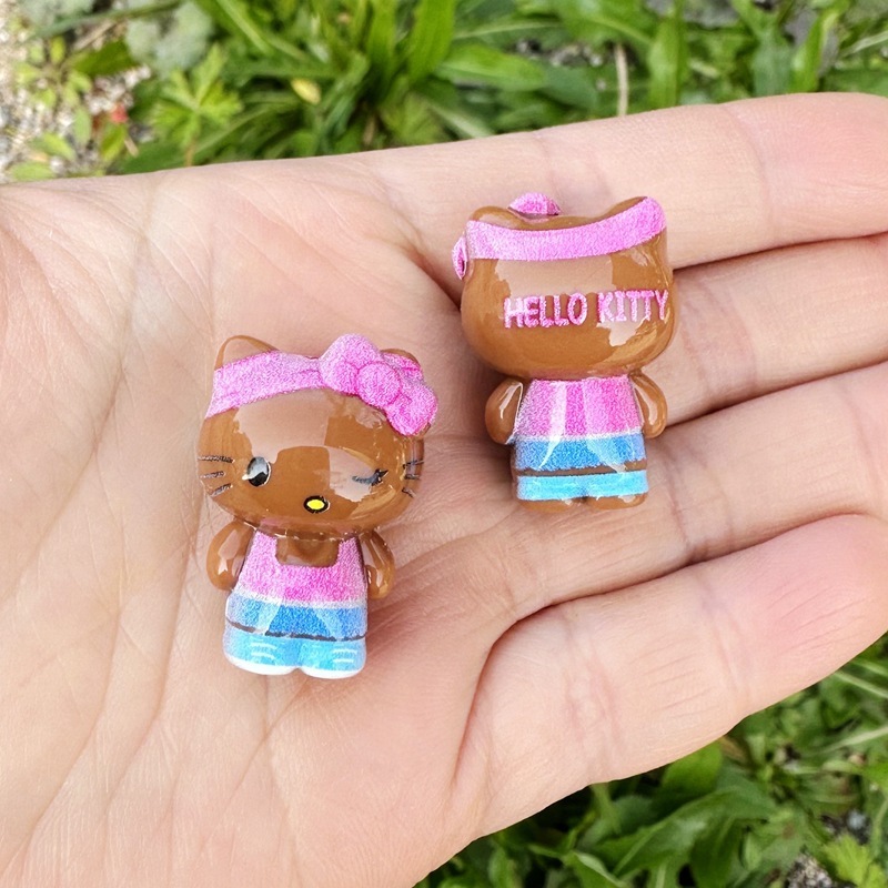 Wholesale Assorted Theme Vertical Hole Cartoon Resin Beads Bulk Multi-Style DIY Beaded Pen Materials