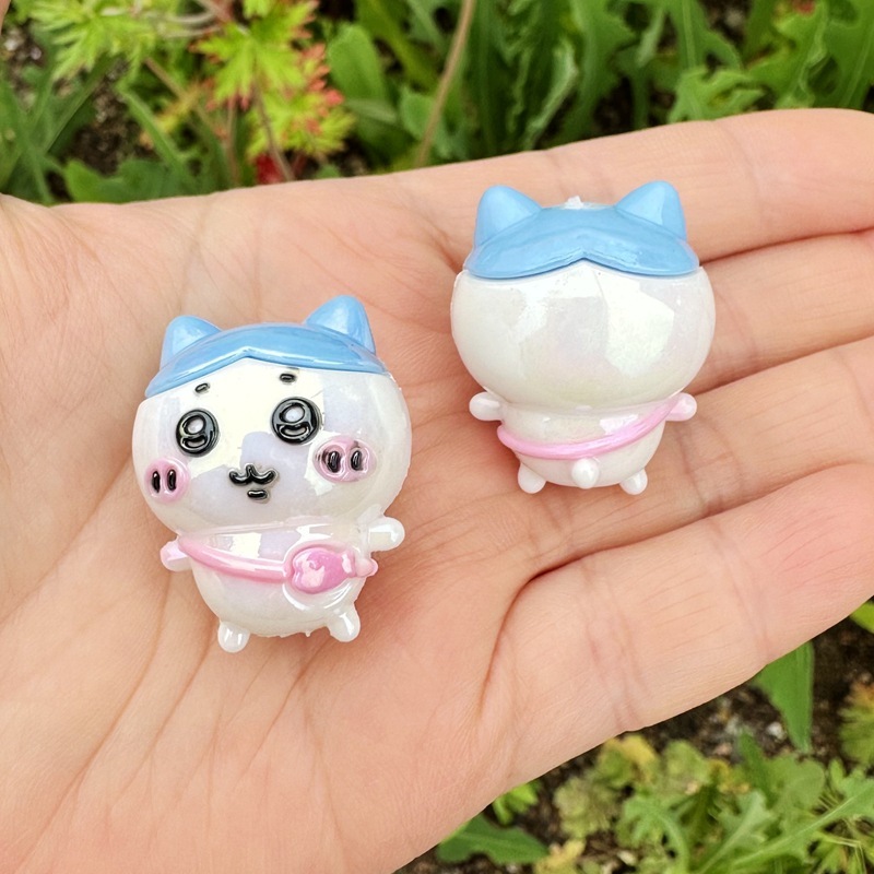 Bulk Multi-Purpose Vertical Hole Cartoon Resin Beads Wholesale All-In-One DIY String Jewelry Beads