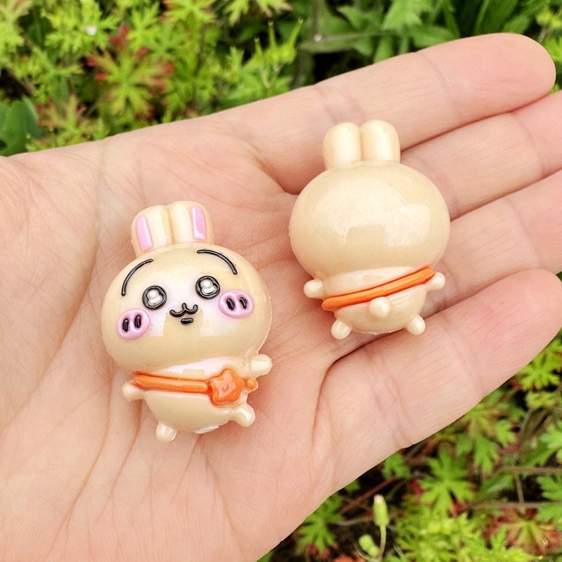 Wholesale Vertical Hole Cartoon Resin Spacer Beads, DIY Supplies for Beaded Pen Car Pendant Key Lanyard