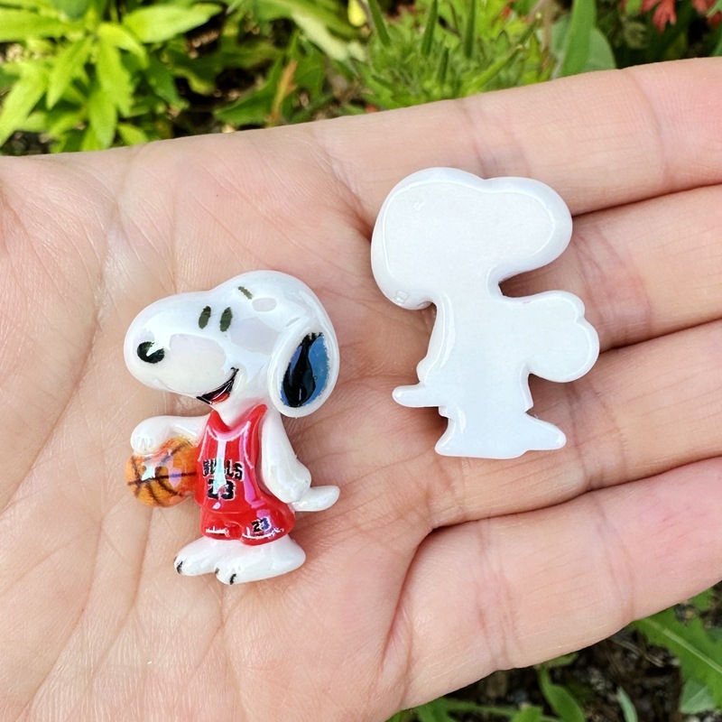Wholesale Daily Wear Cartoon Full Hole Resin Beads Bulk DIY Handmade Bag Hanging & Phone Chain Parts