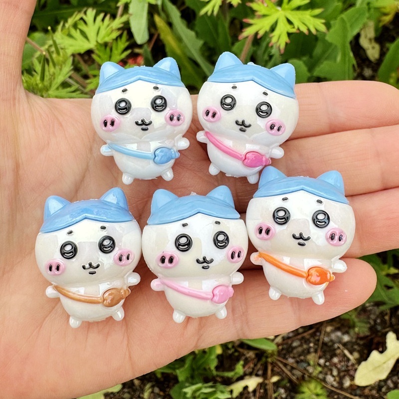 Bulk Multi-Purpose Vertical Hole Cartoon Resin Beads Wholesale All-In-One DIY String Jewelry Beads