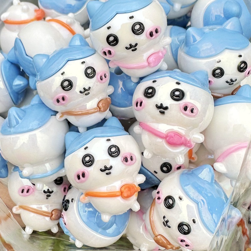 Bulk Multi-Purpose Vertical Hole Cartoon Resin Beads Wholesale All-In-One DIY String Jewelry Beads