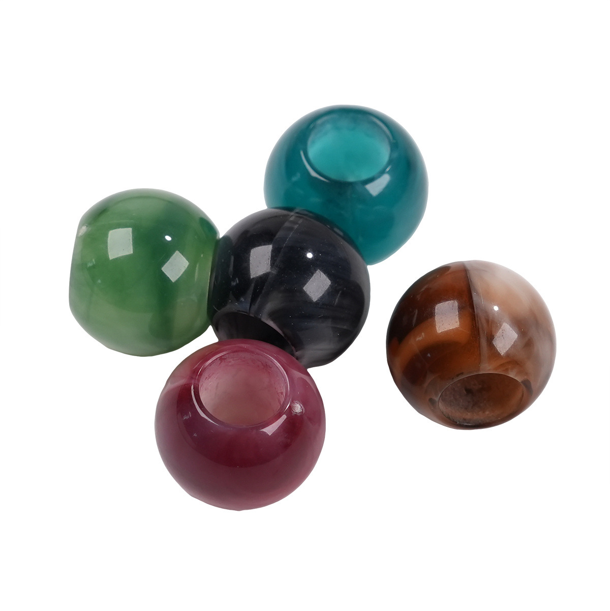 Wholesale Mini Small Plastic Beads Bulk Tiny Spacers for Dainty Delicate DIY Bracelet Making