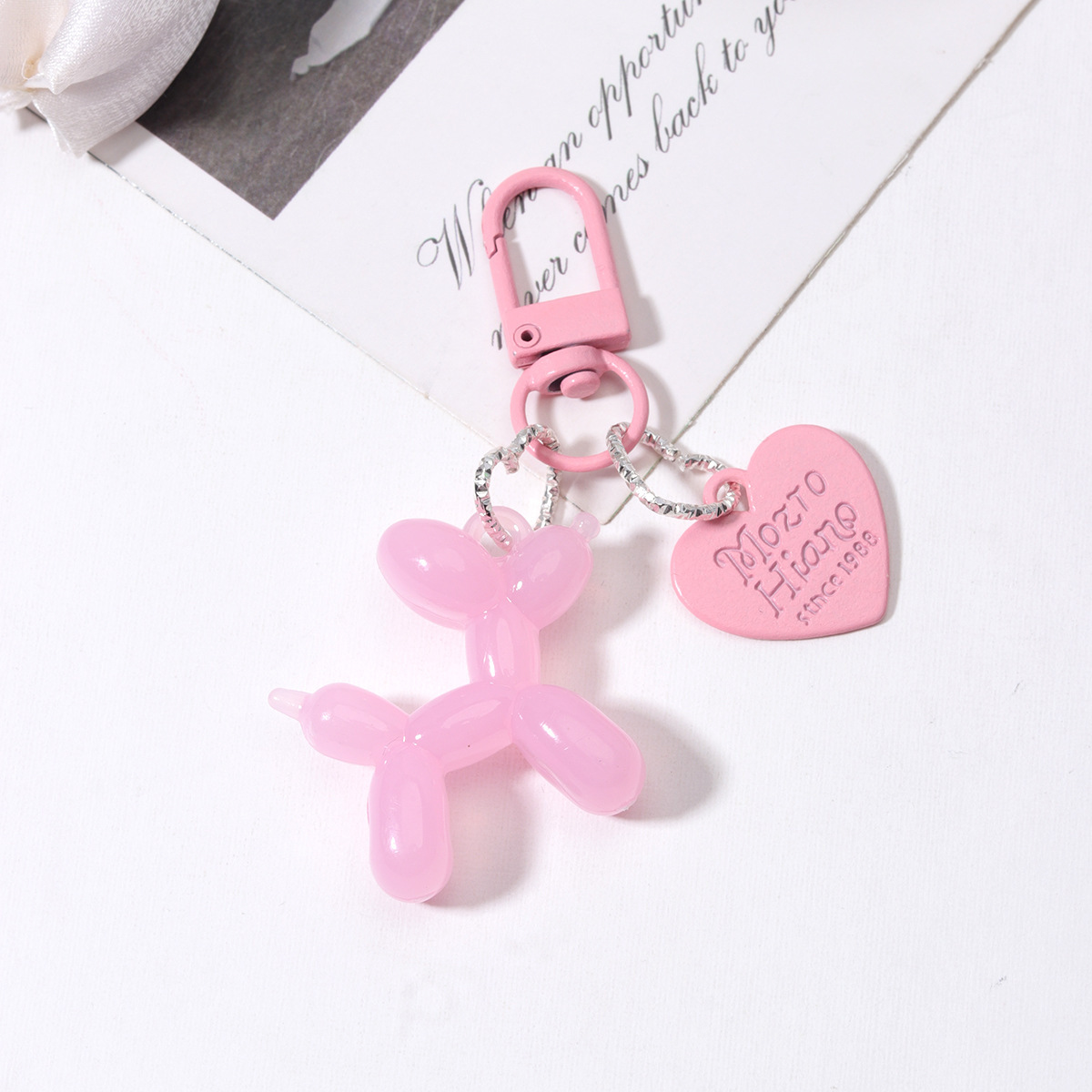 Bulk Mixed Keychain Making Accessories Wholesale Assorted Beads & Pendants for DIY Key Ornaments