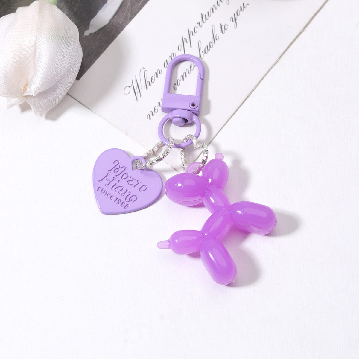Bulk Mixed Keychain Making Accessories Wholesale Assorted Beads & Pendants for DIY Key Ornaments