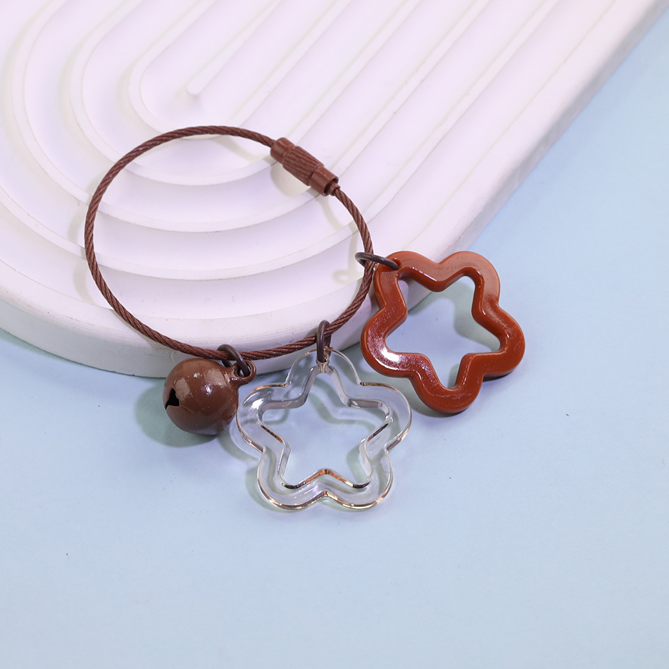 Bulk Easy Thread Keychain DIY Accessories Wholesale Smooth Hole Charms for Stringing Projects