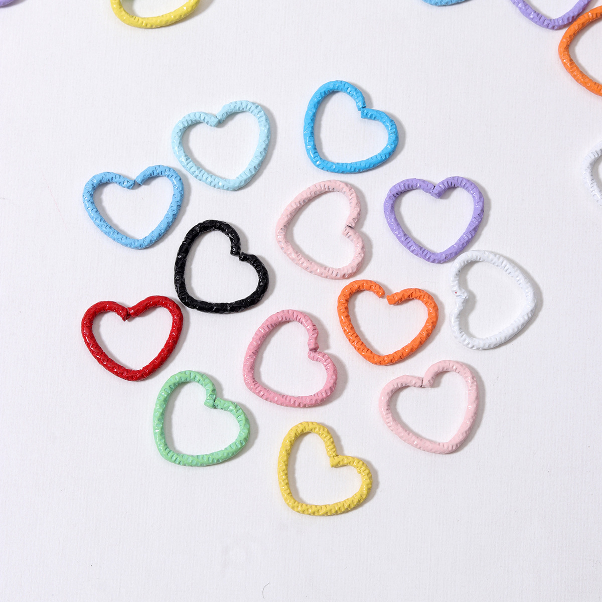 Bulk Glossy DIY Keychain Accessories Wholesale Smooth Charms for Long-Lasting Handmade Key Rings