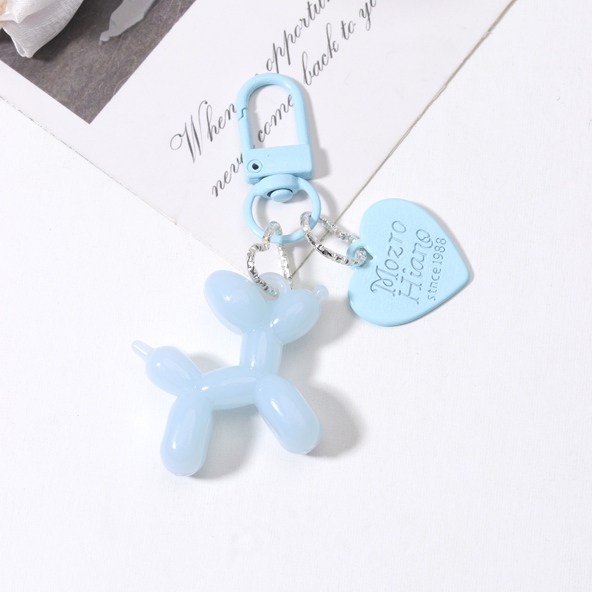 Bulk Mixed Keychain Making Accessories Wholesale Assorted Beads & Pendants for DIY Key Ornaments
