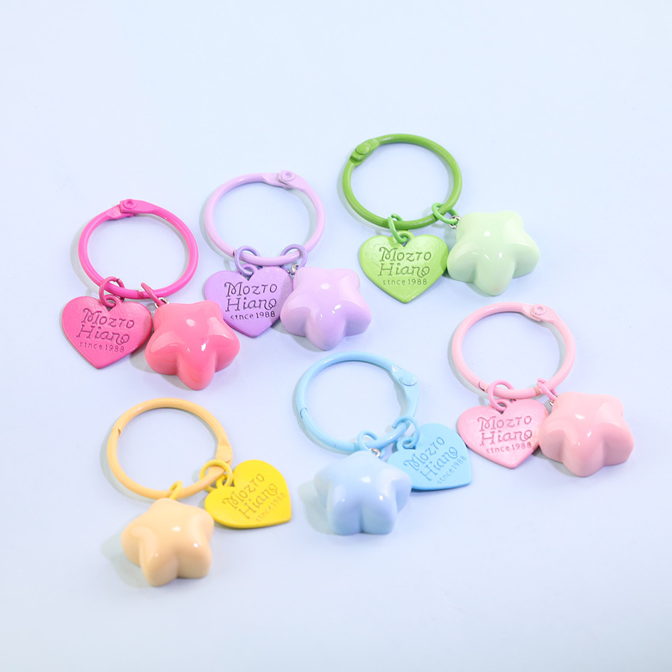 Wholesale DIY Keychain Jewelry Findings, Multi-Style Craft Accessories for Handmade Key Ring Pendants