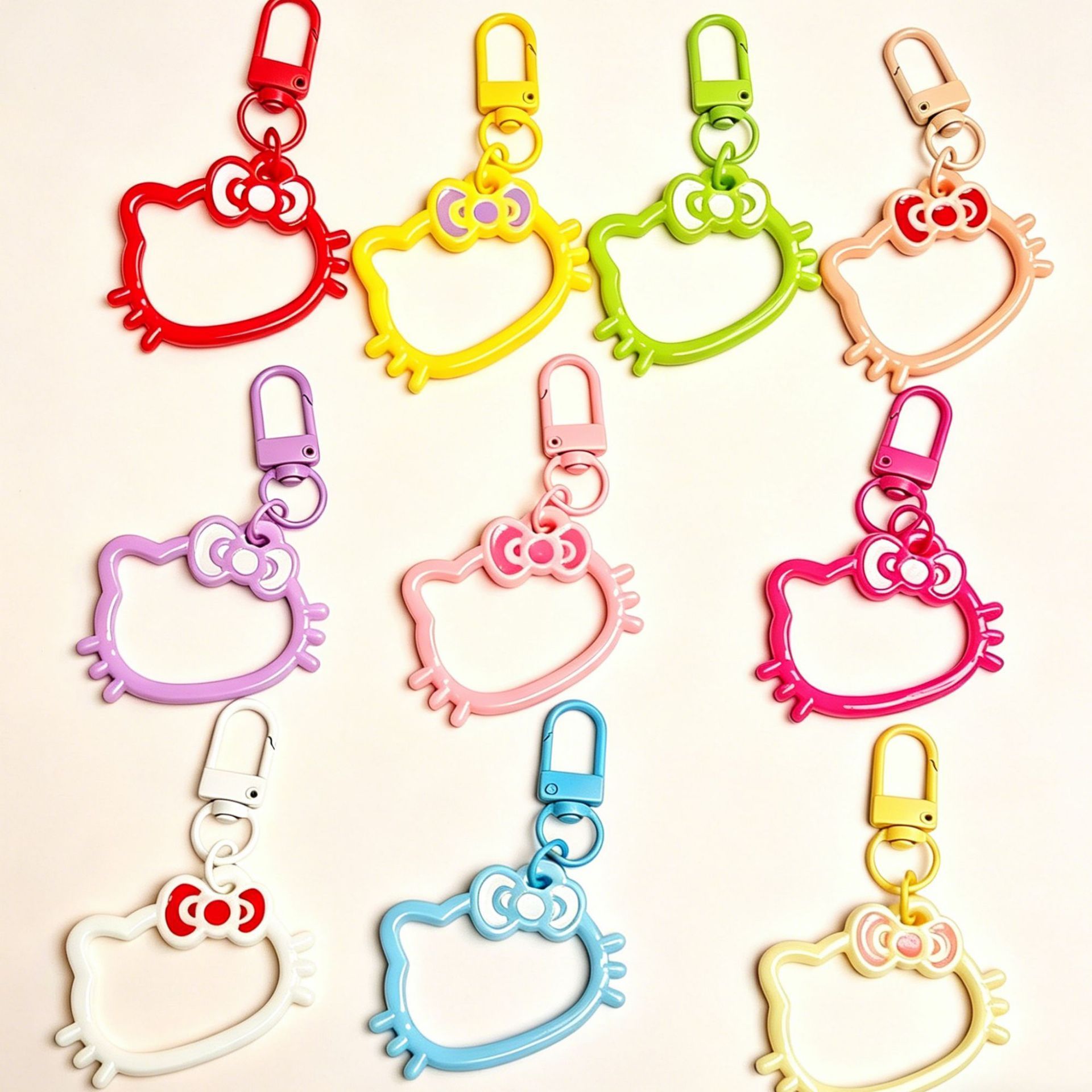 General All-Style Key Ring DIY Accessories Bulk Wholesale Embellishments for Handmade Gift Keychains