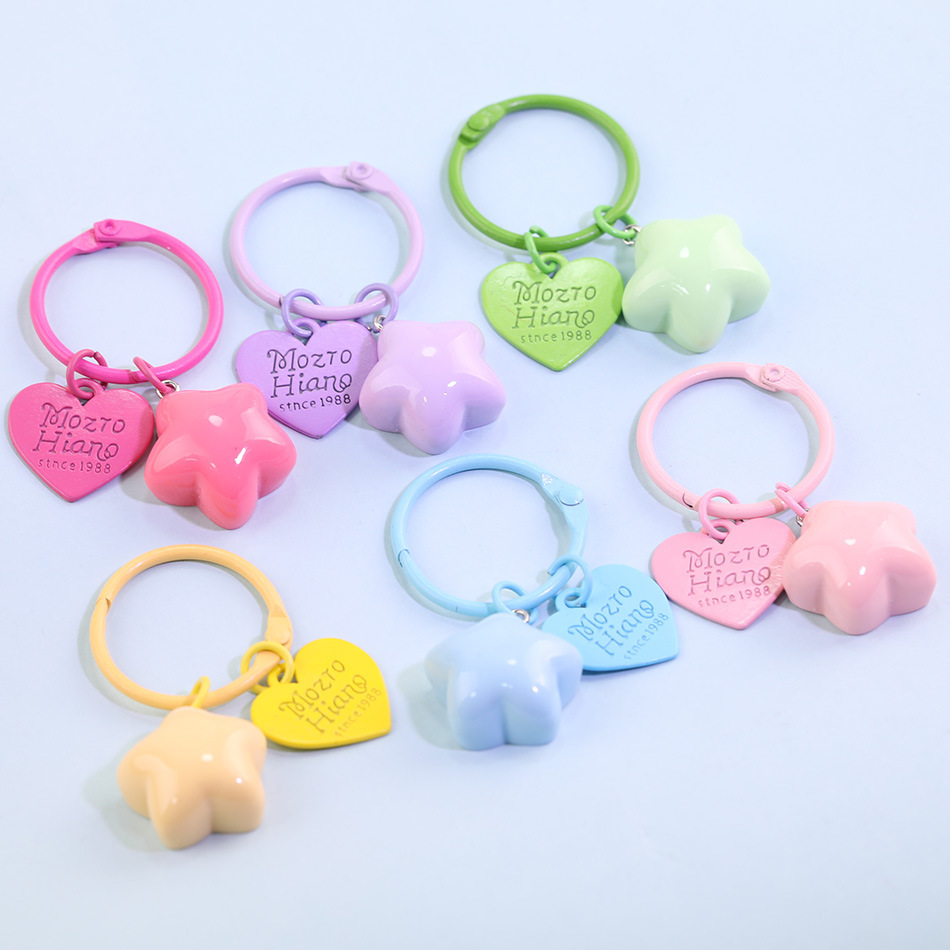 Wholesale DIY Keychain Jewelry Findings, Multi-Style Craft Accessories for Handmade Key Ring Pendants