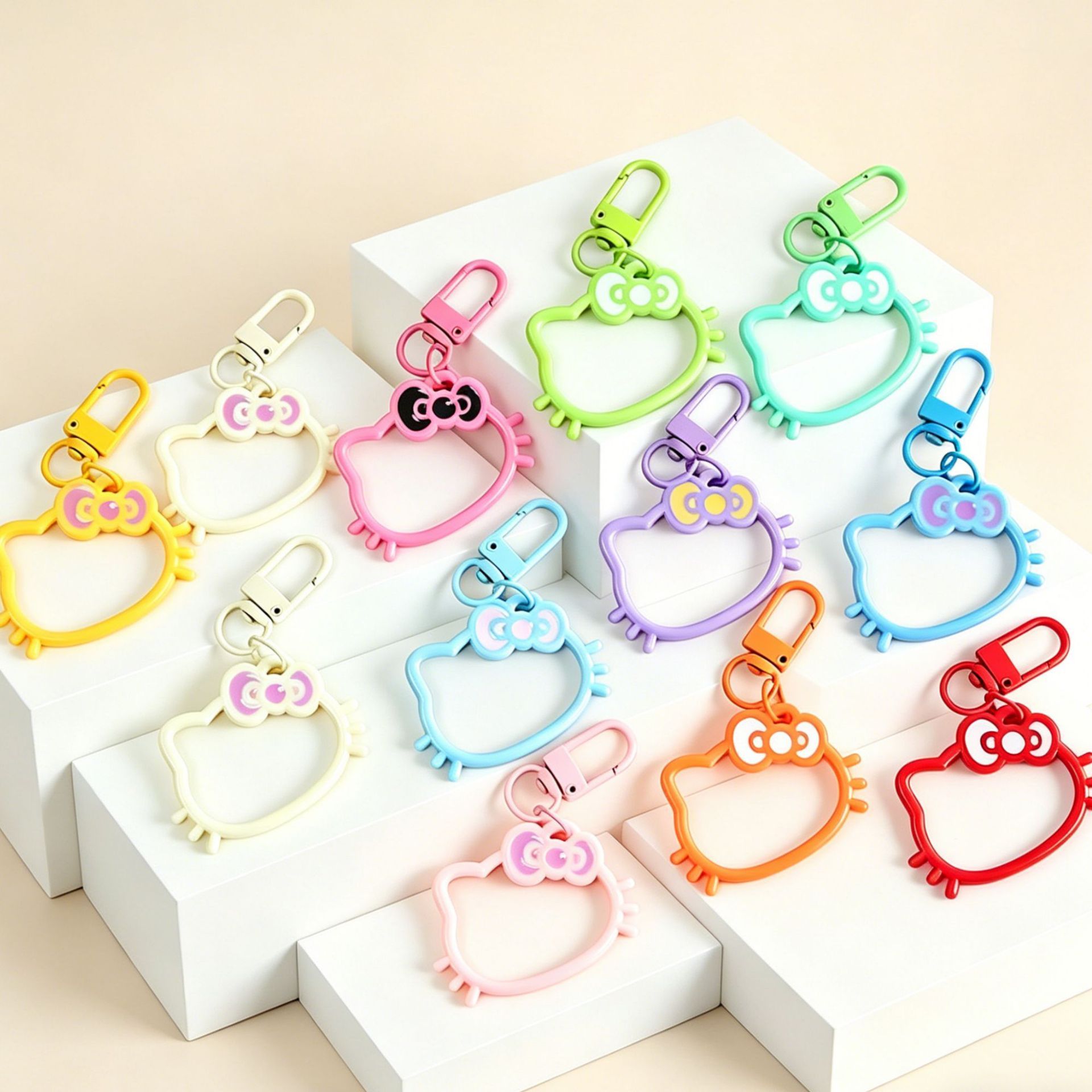 General All-Style Key Ring DIY Accessories Bulk Wholesale Embellishments for Handmade Gift Keychains