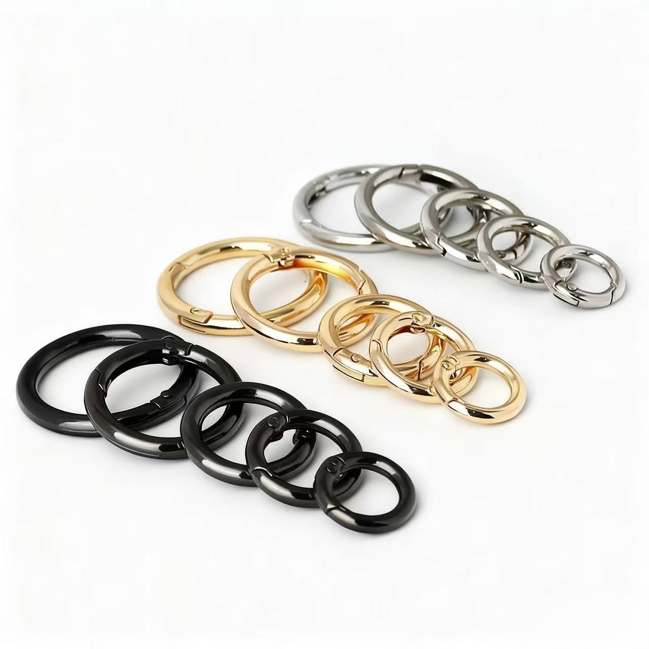 Bulk Mixed Size Keychain DIY Craft Charms Wholesale Large & Mini Parts for Diversified Matching