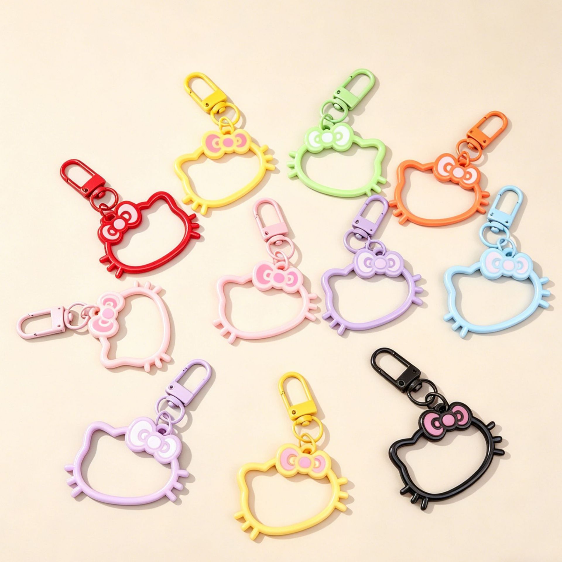 General All-Style Key Ring DIY Accessories Bulk Wholesale Embellishments for Handmade Gift Keychains