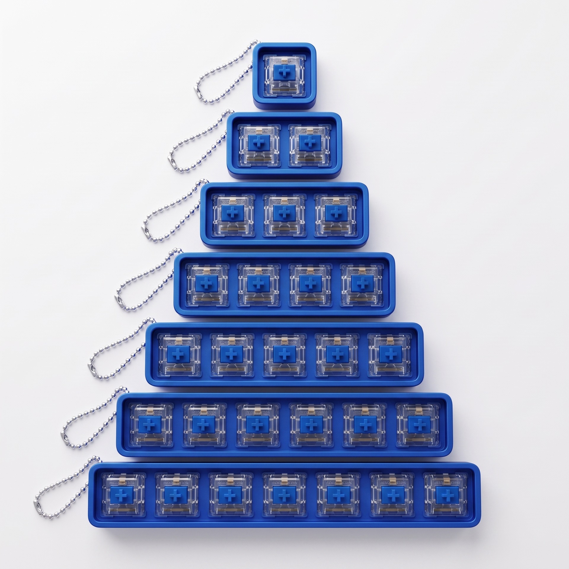 Wholesale 3D Printed Key Base & Mechanical Switch, Blank Fidget Clicker Base for Custom Keycap DIY