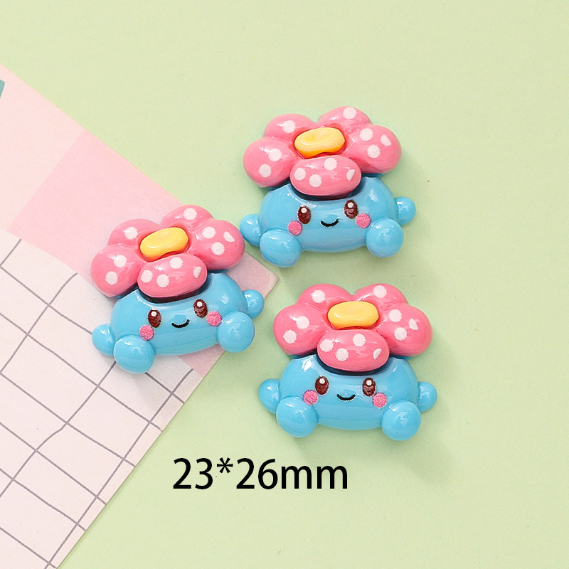 Bulk Wholesale Colorful Cartoon Resin Trinkets for DIY Jewelry Making