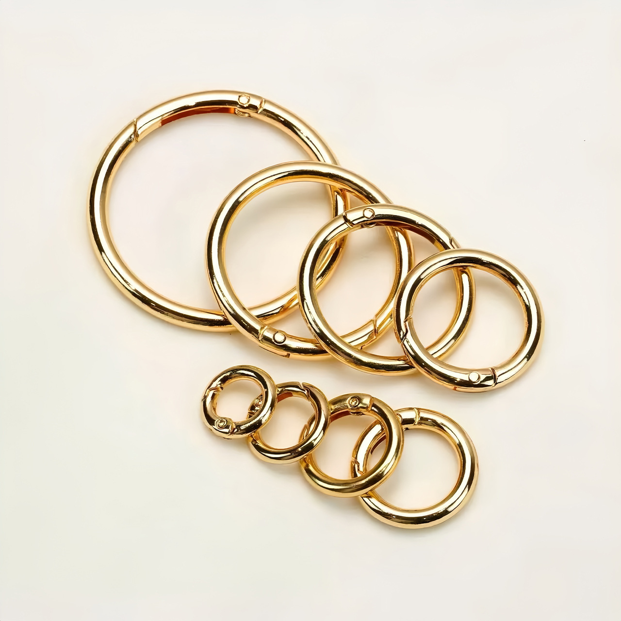 Bulk Mixed Size Keychain DIY Craft Charms Wholesale Large & Mini Parts for Diversified Matching