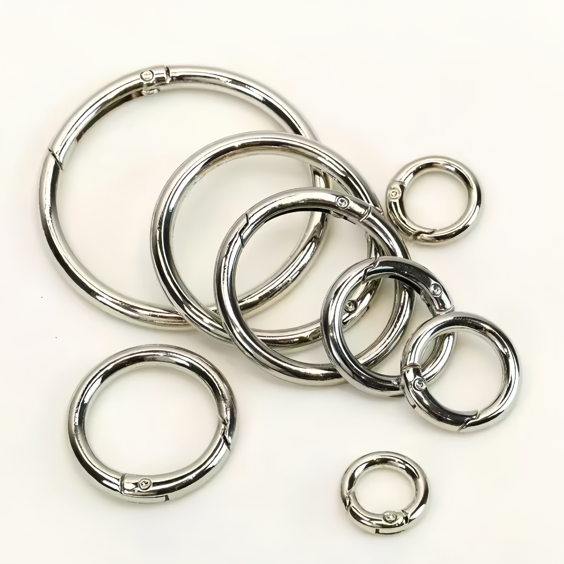 Bulk Mixed Size Keychain DIY Craft Charms Wholesale Large & Mini Parts for Diversified Matching