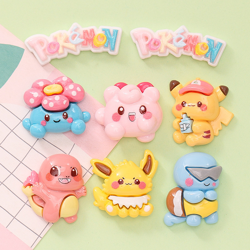 Bulk Wholesale Colorful Cartoon Resin Trinkets for DIY Jewelry Making