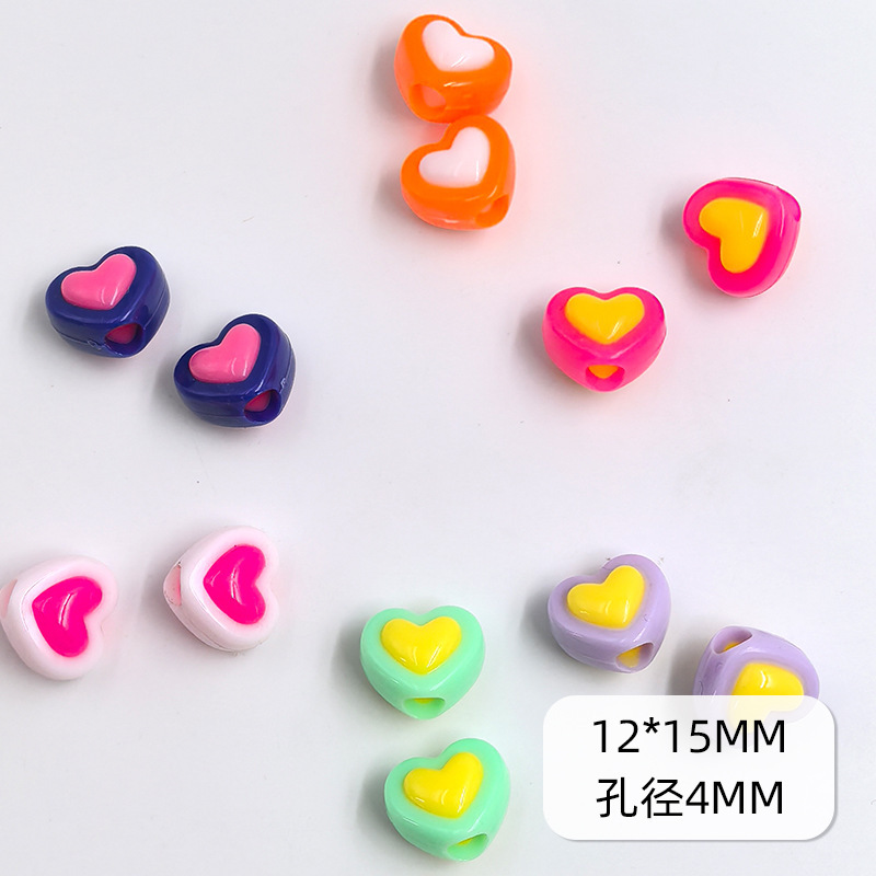 Wholesale Drop Shipping Large Hole Loose Beads Bulk Cross-Border DIY Decor Bead Craft Inventory