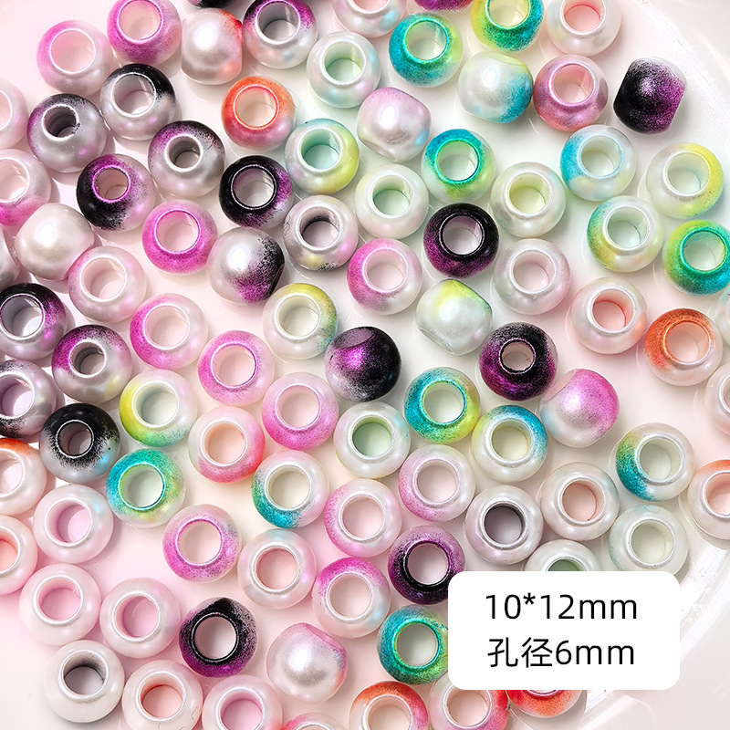 All-Match Large Hole Loose Spacer Beads Bulk Wholesale DIY Bag Charm & Bracelet Craft Supplies