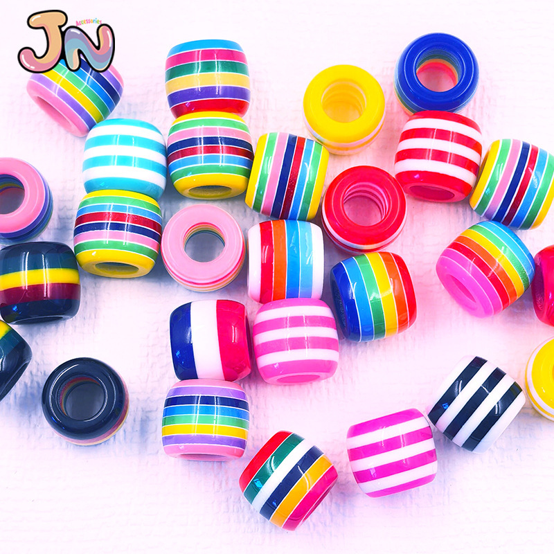 Multi-Scene Big Bore Loose Decorative Beads Bulk Wholesale Gift & Stall DIY String Craft Fittings