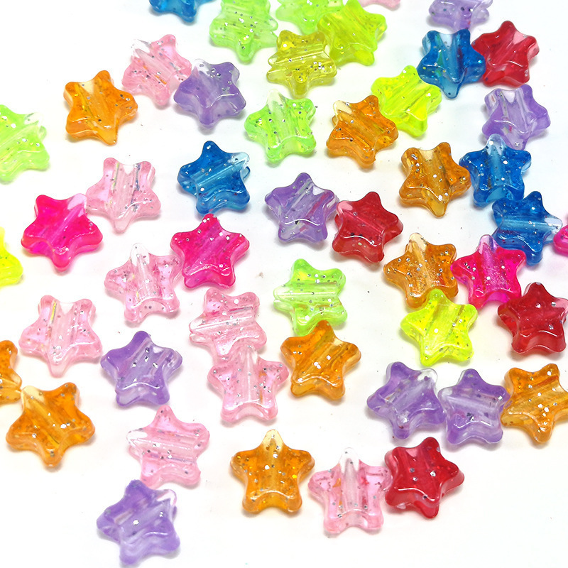 Bulk Glossy Large Hole Loose Beads Wholesale Smooth Big Bore Decorative Beads for Daily Jewelry Making