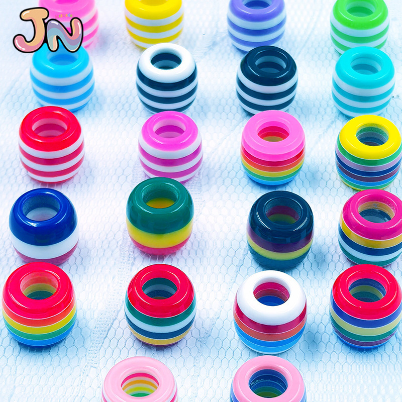 Multi-Scene Big Bore Loose Decorative Beads Bulk Wholesale Gift & Stall DIY String Craft Fittings