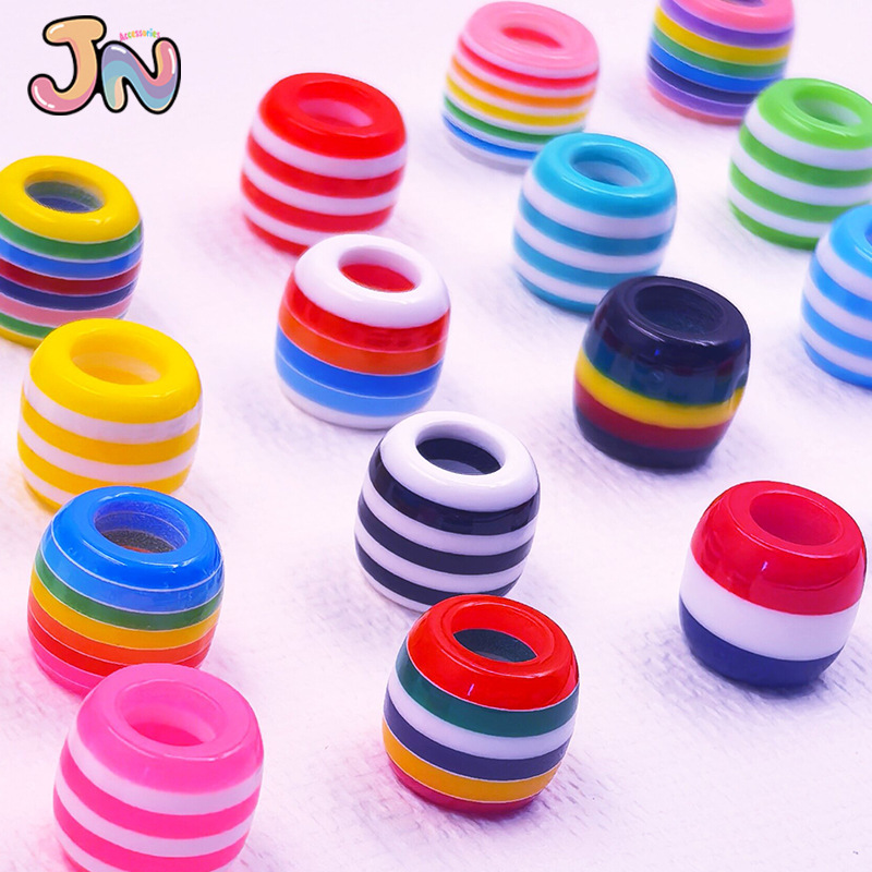 Multi-Scene Big Bore Loose Decorative Beads Bulk Wholesale Gift & Stall DIY String Craft Fittings