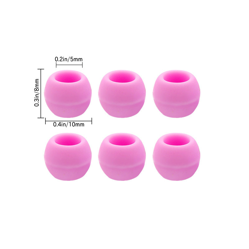Wholesale Drop Shipping Large Hole Loose Beads Bulk Big Bore Decor Spacer Beads for Cross-Border Stores