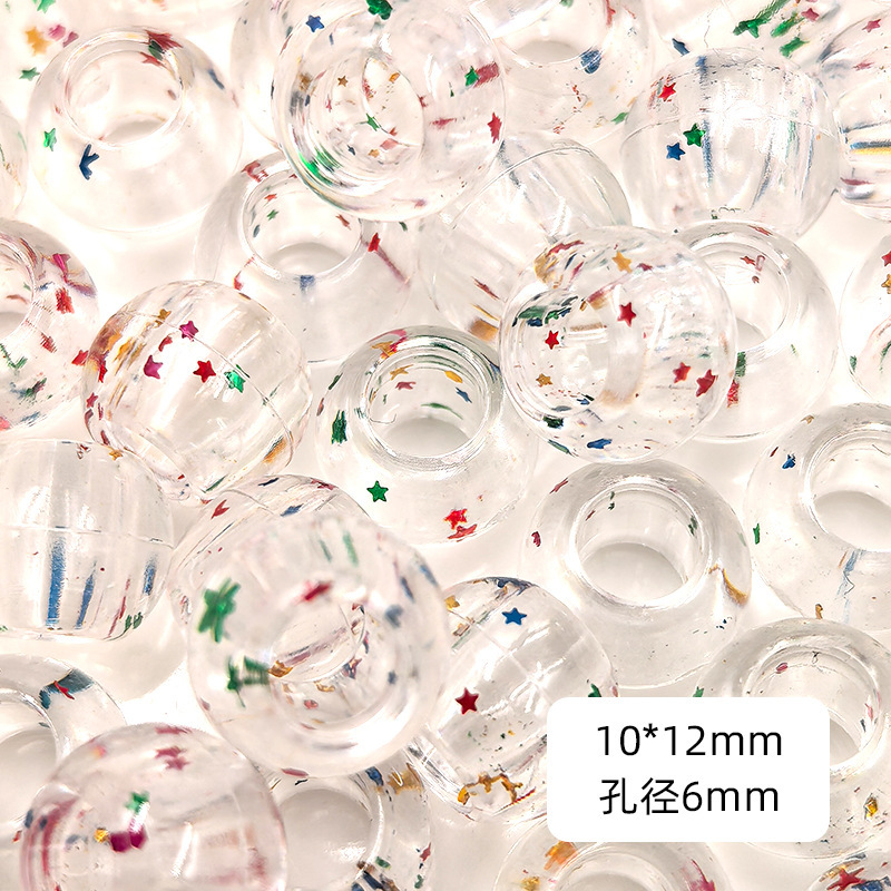 All-Match Large Hole Loose Spacer Beads Bulk Wholesale DIY Bag Charm & Bracelet Craft Supplies