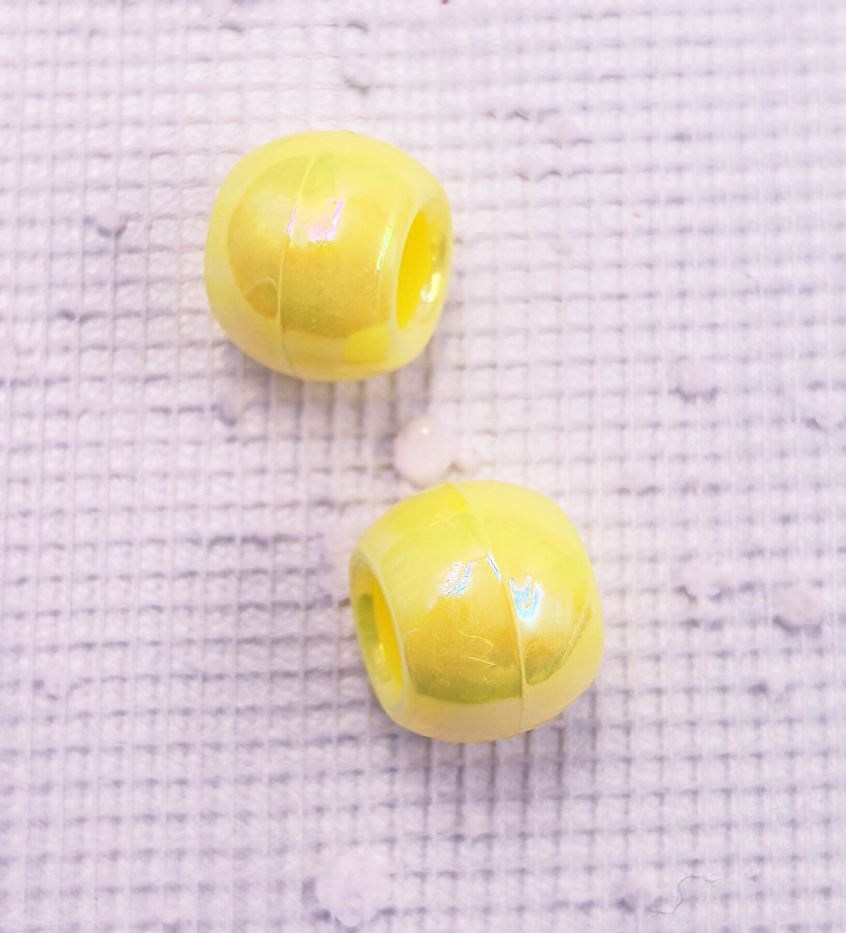 9*12MM Bulk Big Hole Decorative Loose Beads Wholesale Wide Hole Spacer Beads for DIY Braided Ornaments