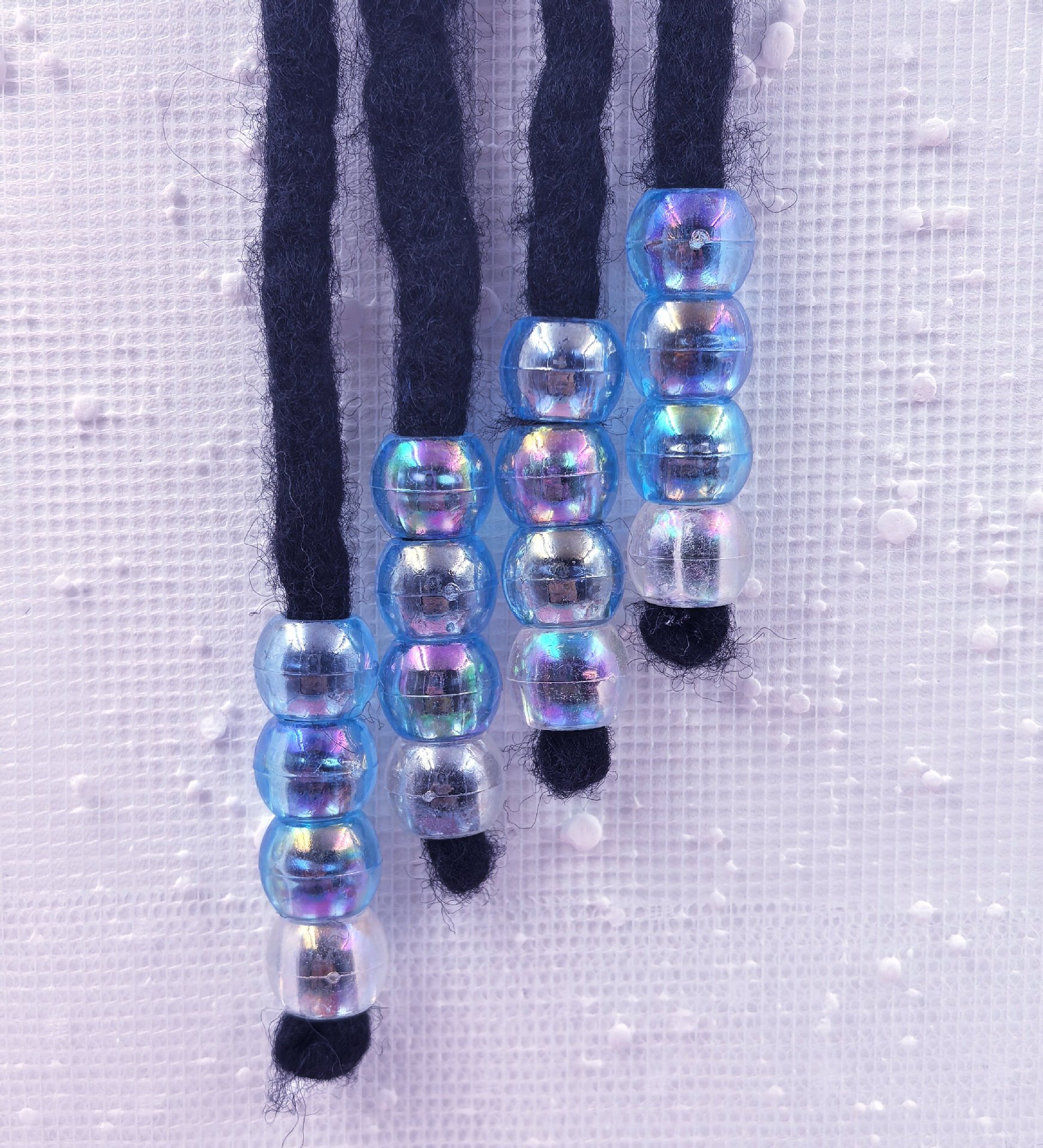 9*12MM Bulk Big Hole Decorative Loose Beads Wholesale Wide Hole Spacer Beads for DIY Braided Ornaments