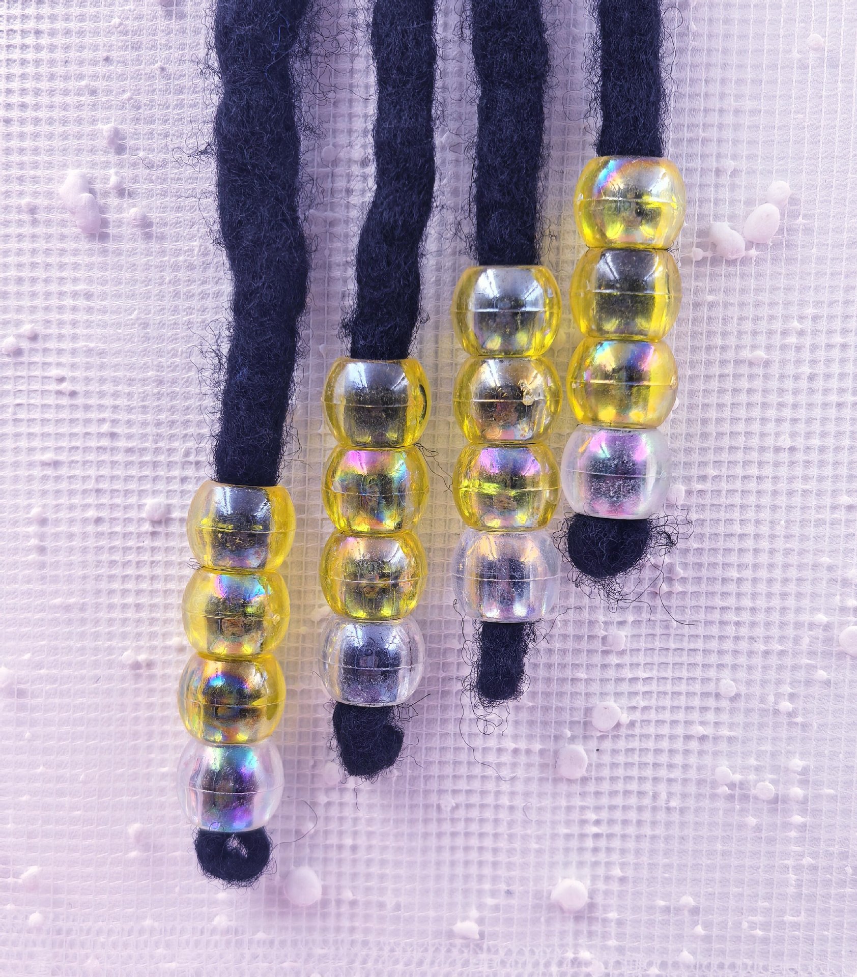 9*12MM Bulk Big Hole Decorative Loose Beads Wholesale Wide Hole Spacer Beads for DIY Braided Ornaments