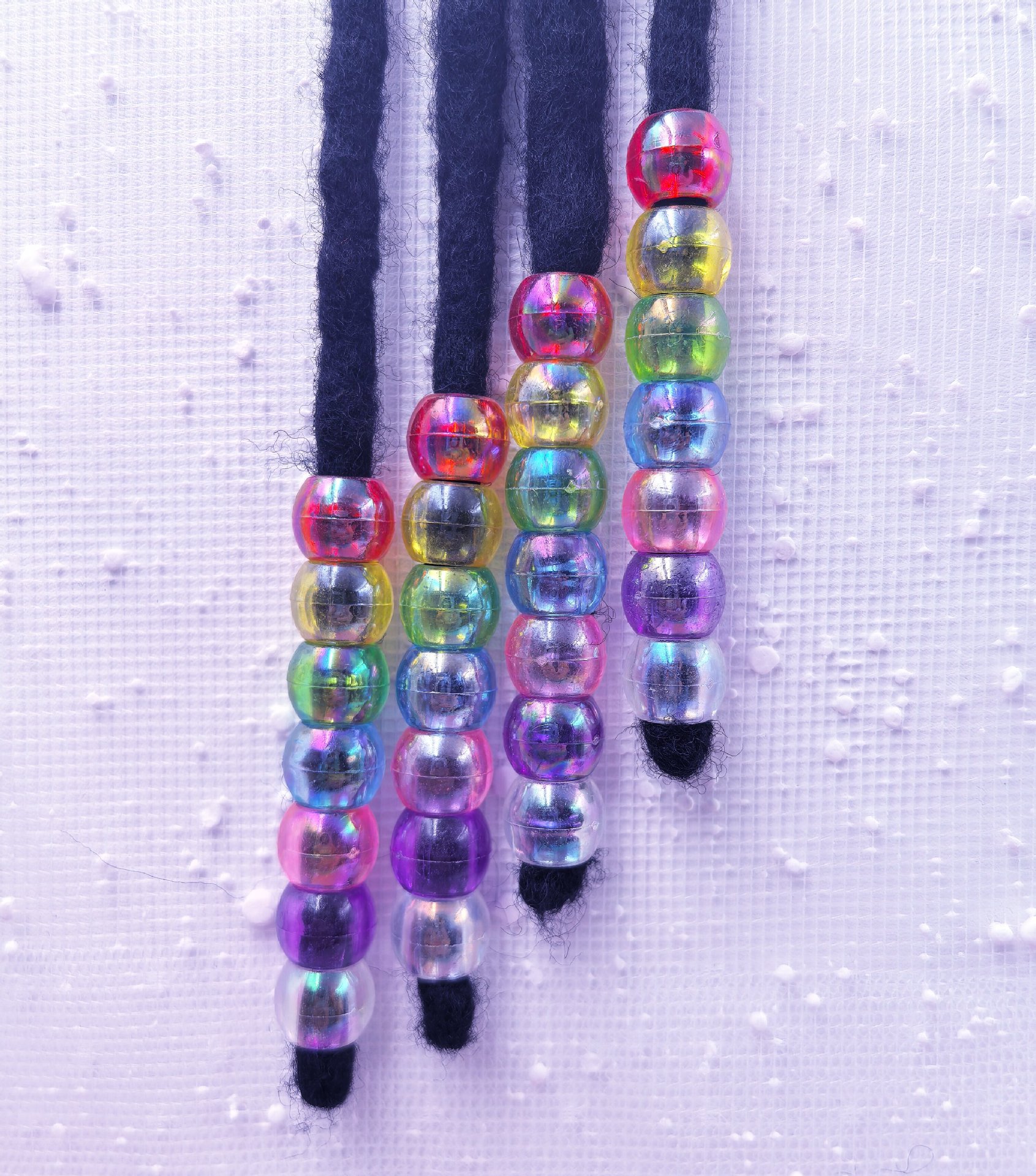 9*12MM Bulk Big Hole Decorative Loose Beads Wholesale Wide Hole Spacer Beads for DIY Braided Ornaments