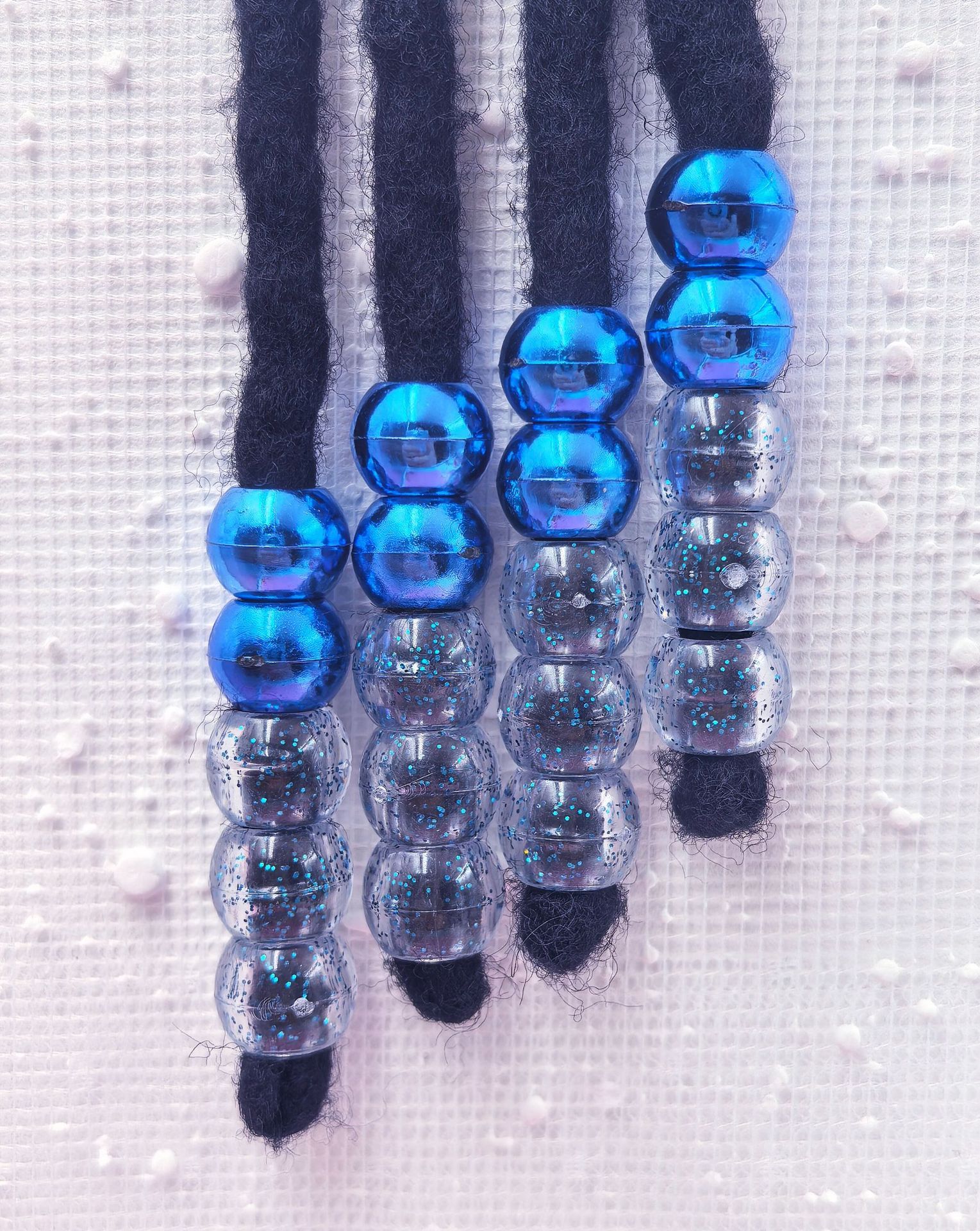 9*12MM Bulk Big Hole Decorative Loose Beads Wholesale Wide Hole Spacer Beads for DIY Braided Ornaments
