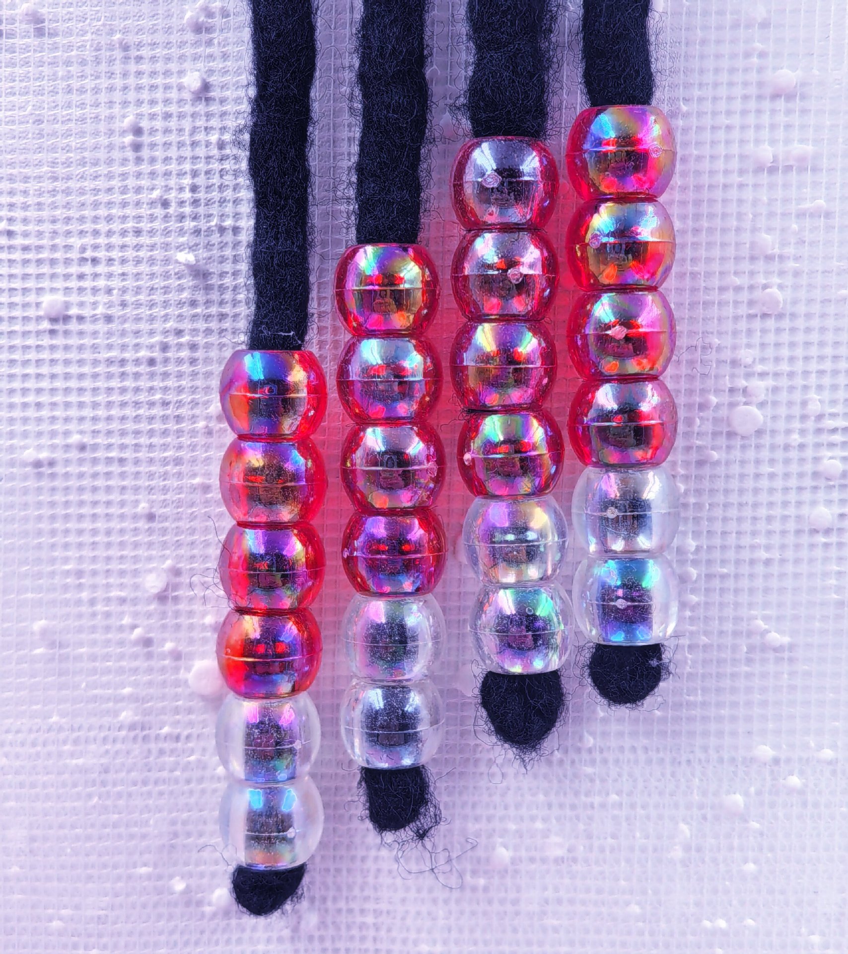 9*12MM Bulk Big Hole Decorative Loose Beads Wholesale Wide Hole Spacer Beads for DIY Braided Ornaments