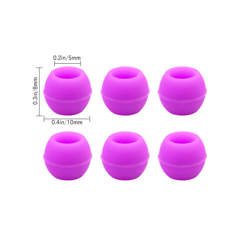 Wholesale Drop Shipping Large Hole Loose Beads Bulk Big Bore Decor Spacer Beads for Cross-Border Stores