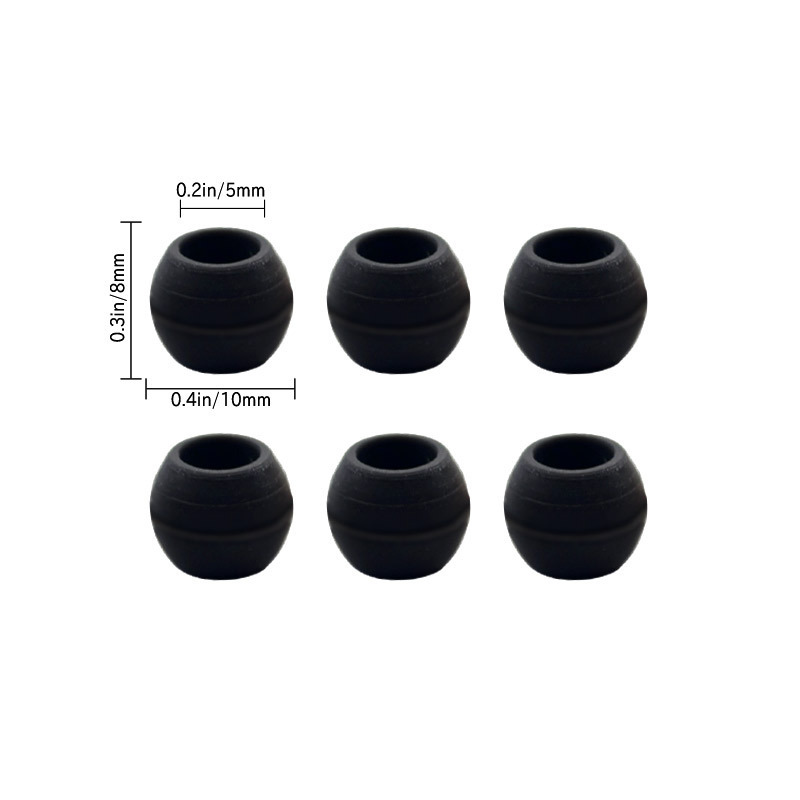 Wholesale Drop Shipping Large Hole Loose Beads Bulk Big Bore Decor Spacer Beads for Cross-Border Stores