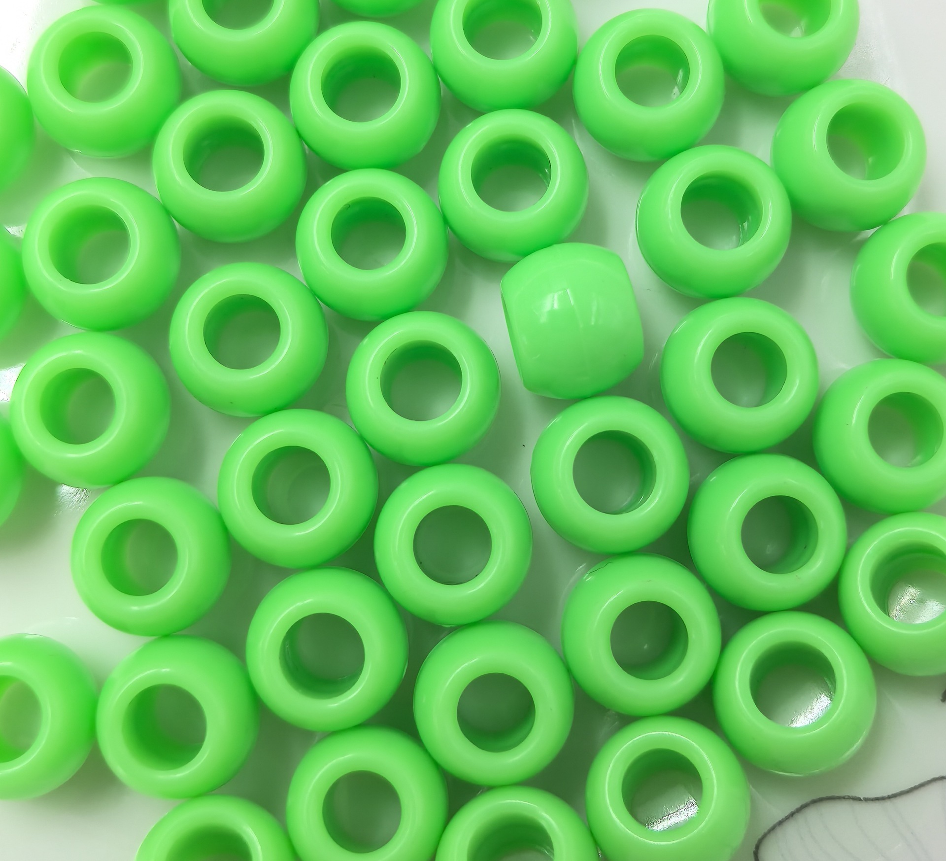 10*12MM Bulk Ultra Light Large Hole Loose Beads No Extra Weight Decor Spacers for Portable Pendants