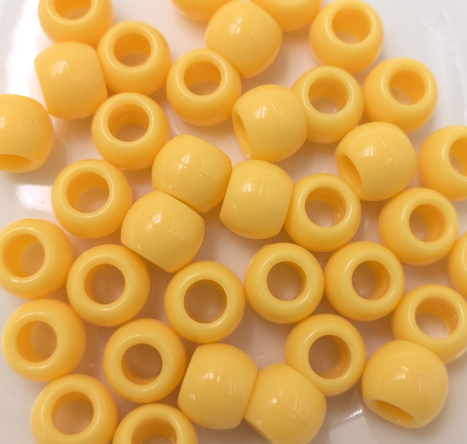 10*12MM Bulk Ultra Light Large Hole Loose Beads No Extra Weight Decor Spacers for Portable Pendants